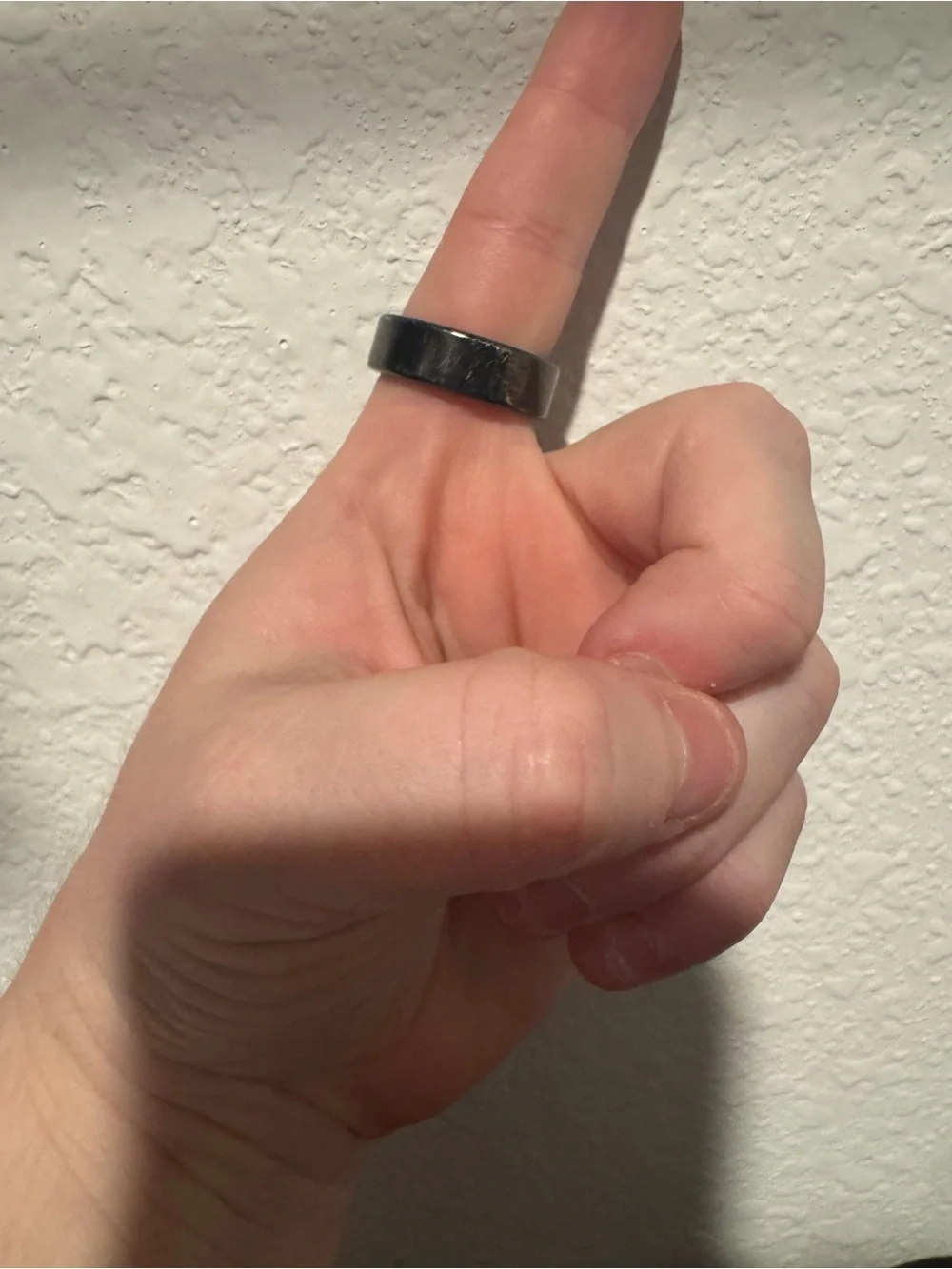 Oura Black Smart Ring with Inner Sensors